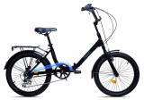 Велосипед складной Aist Smart 20 2.1 черно-синий